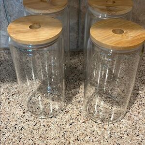 4 Glass Cup Set